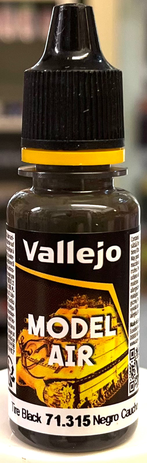 Vallejo Model Air 71.315 Tire Black