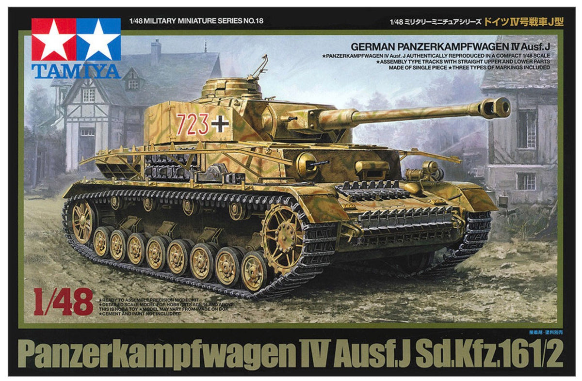 Tamiya 32518 Panzerkampfwagen IV Ausf.J Sd.Kfz.161/2
