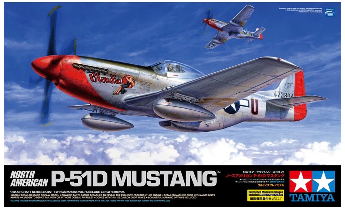 Tamiya 60322 North American P-51D Mustang