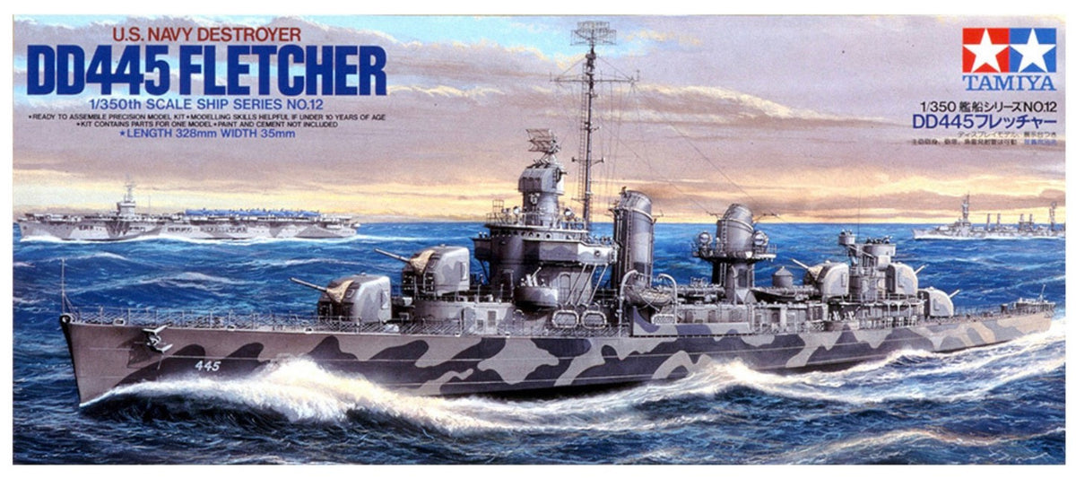Tamiya 78012 U.S. Navy DD445 Fletcher
