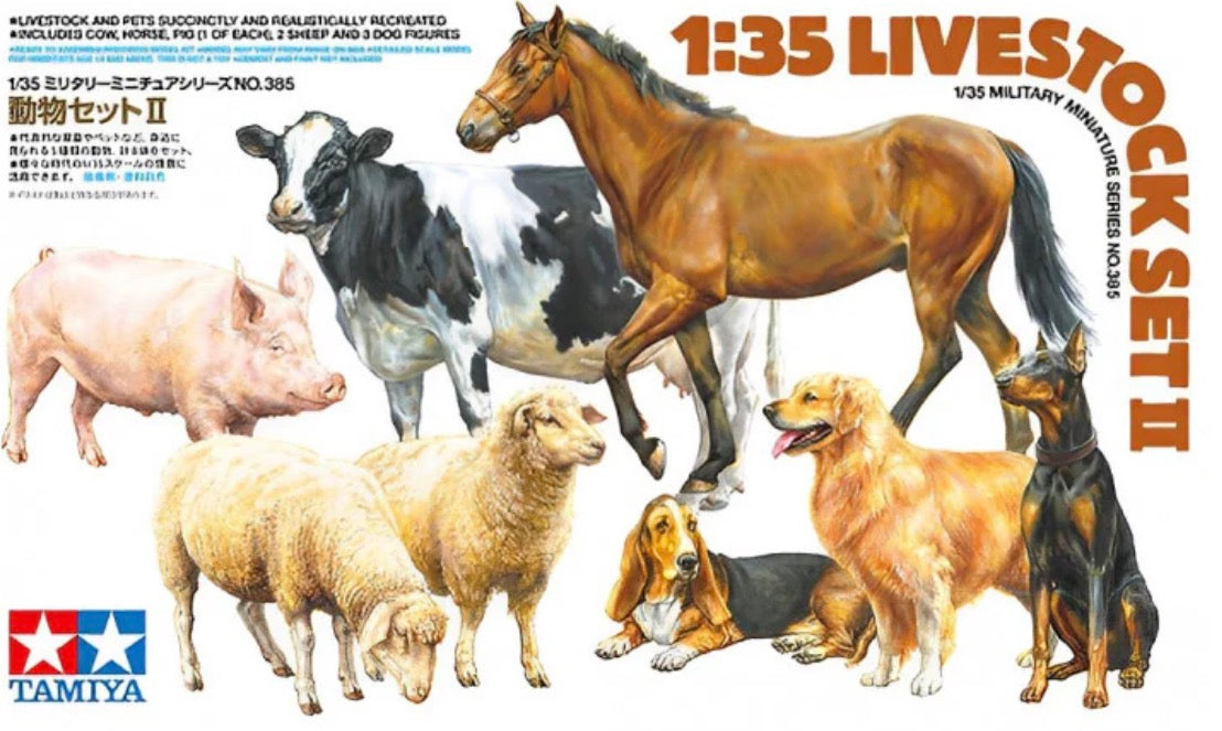 Tamiya 35385 Livestock Set II