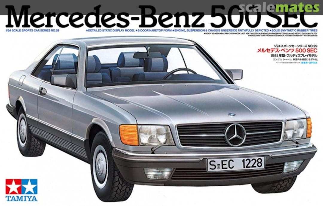 Tamiya 24029 Mercedes Benz 500 SEC