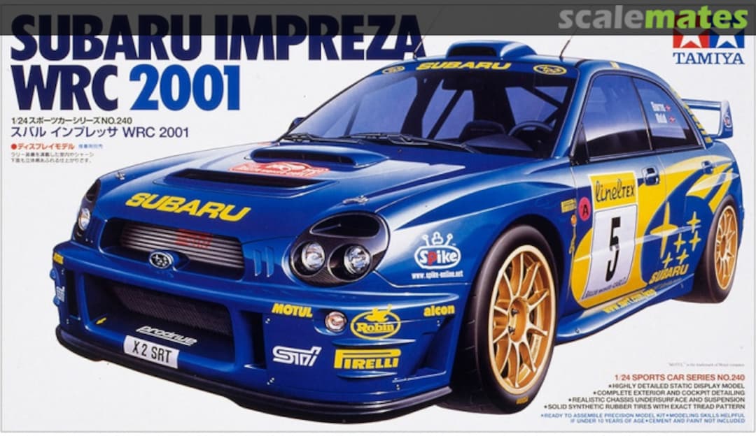Tamiya 24240 Subaru Impreza WRC 2001