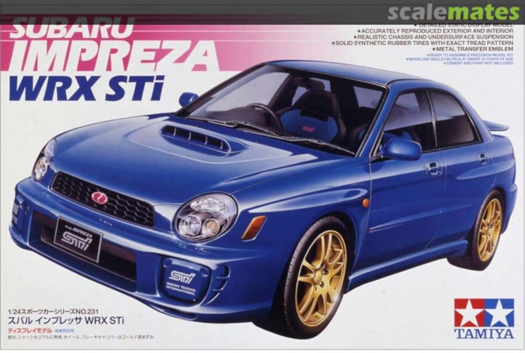 Tamiya 24231 Subaru Impreza WRX STi