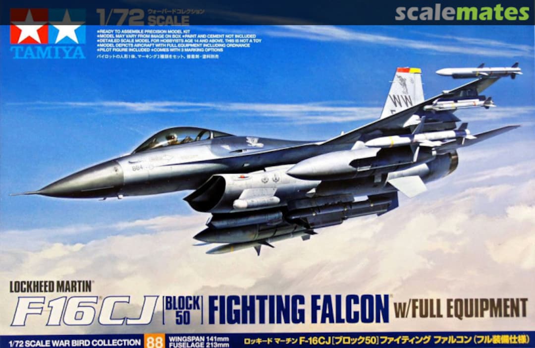 Tamiya 60788 F16CJ Fighting Falcon