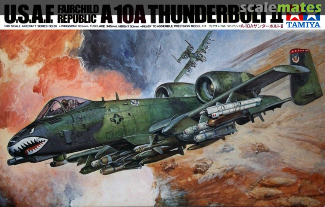 Tamiya 61028 A-10A Thunderbolt II
