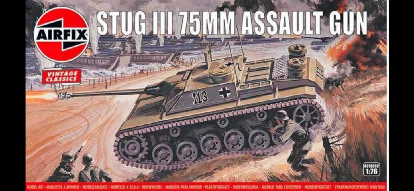 Airfix A01306V Stug III 75mm Assault Gun