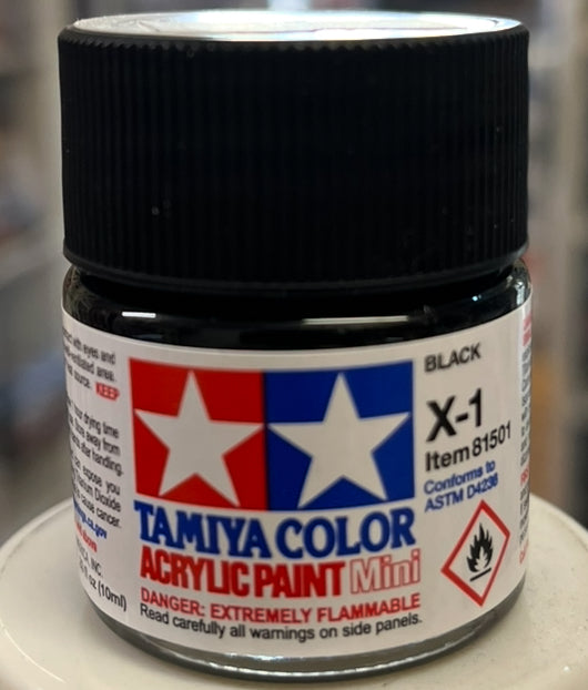 Tamiya X Paints (Acrylics)