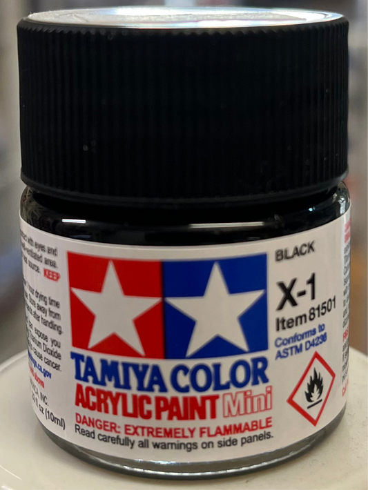 Tamiya X1 Black