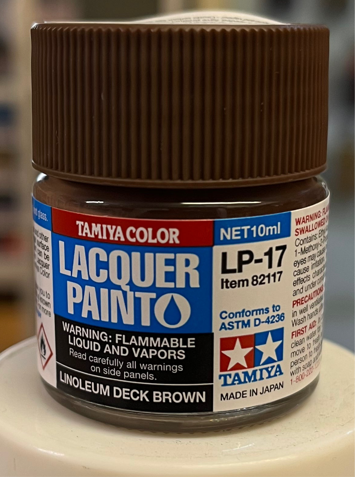 Tamiya LP17 Linoleum Deck Brown