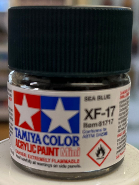 Tamiya XF17 Sea Blue