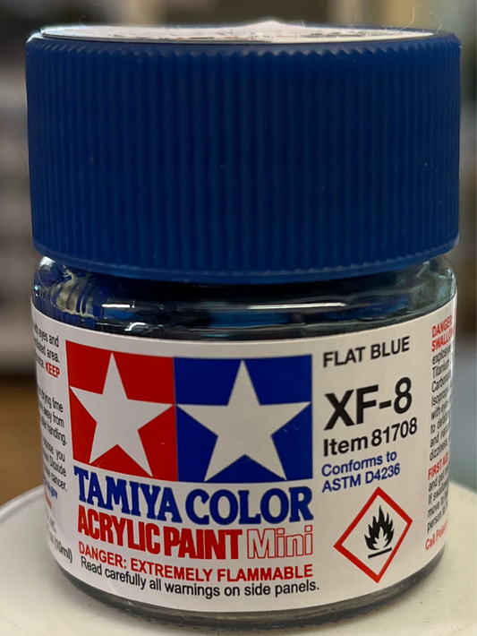 Tamiya XF8 Flat Blue