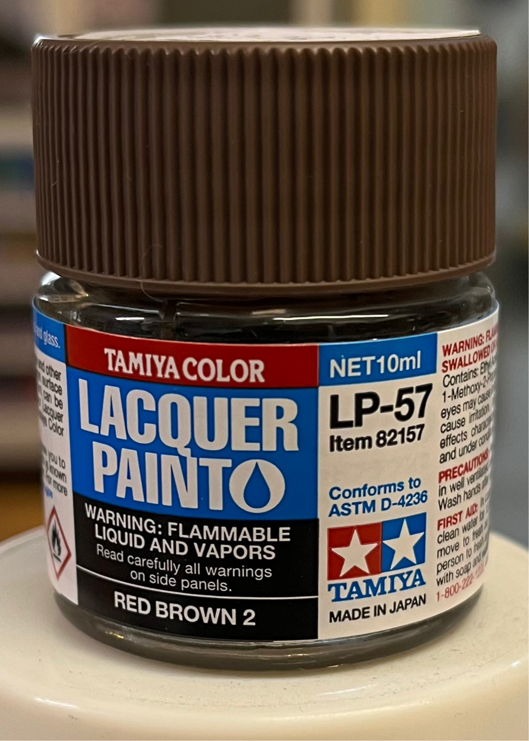 Tamiya LP57 Red Brown 2