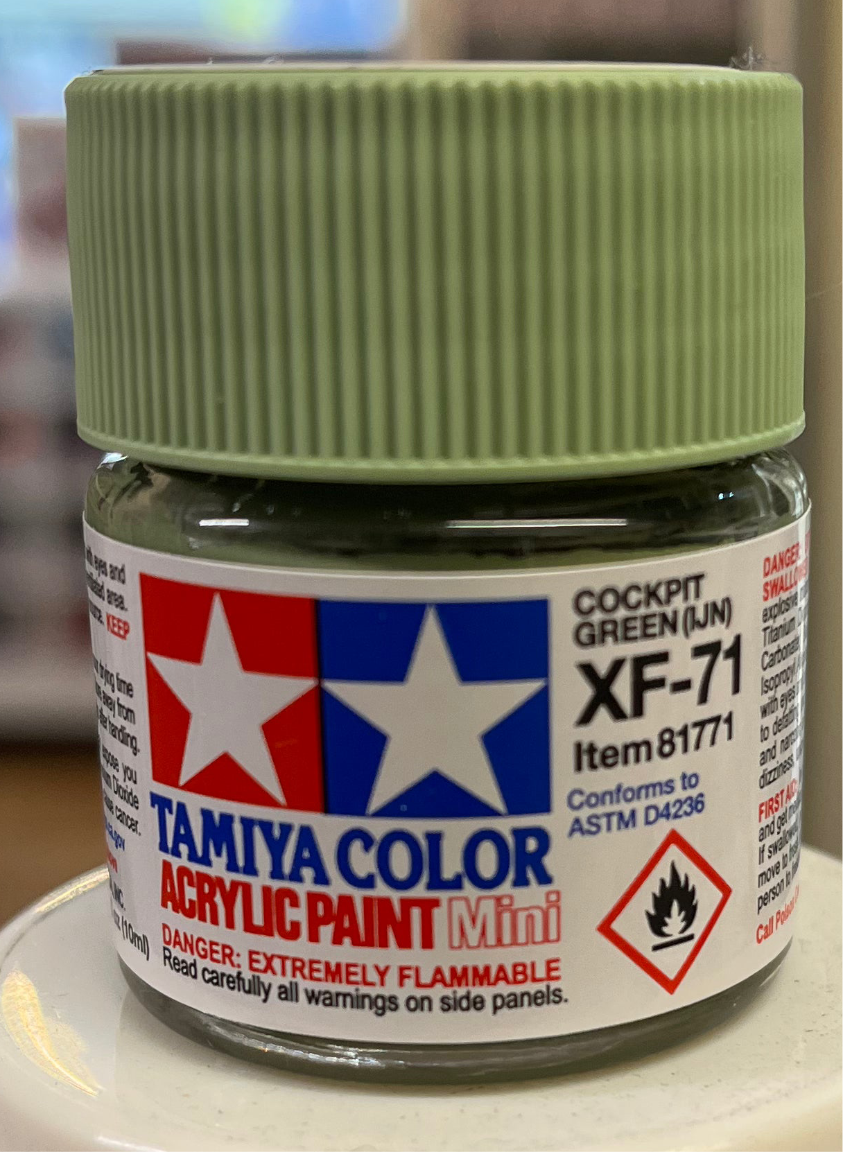 Tamiya XF71 Cockpit Green (IJN)