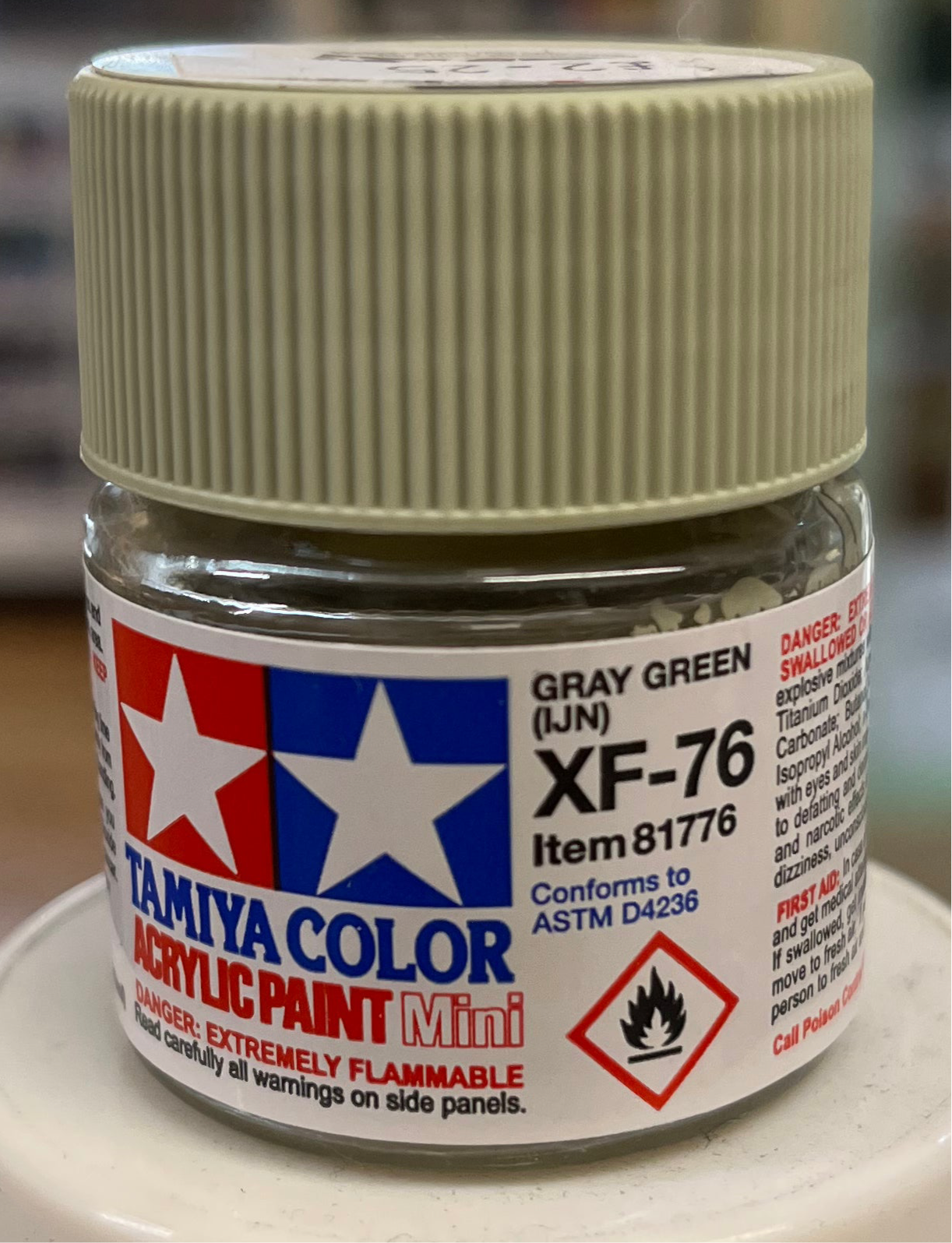 Tamiya XF76 Gray Green (IJN)