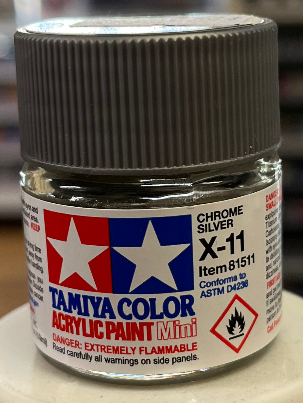 Tamiya X11 Chrome Silver
