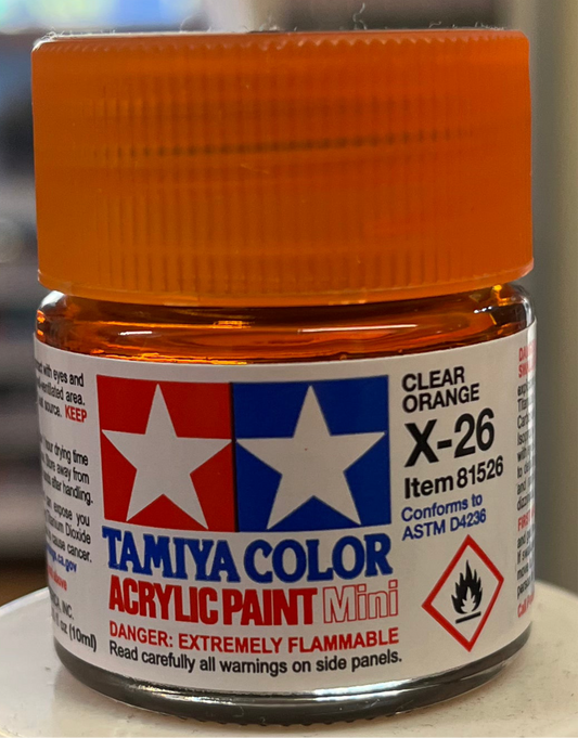 Tamiya X26 Clear Orange