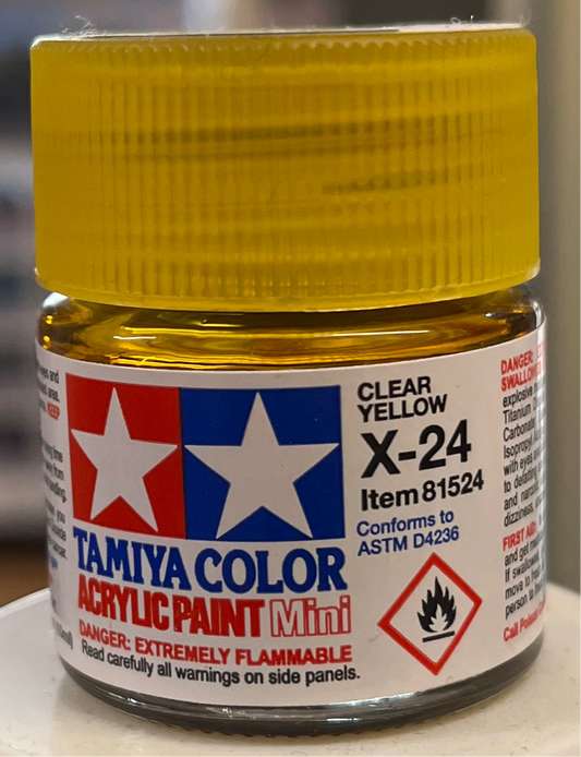 Tamiya X24 Clear Yellow