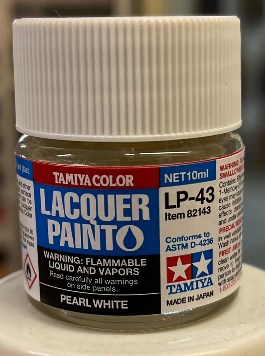 Tamiya LP43 Pearl White