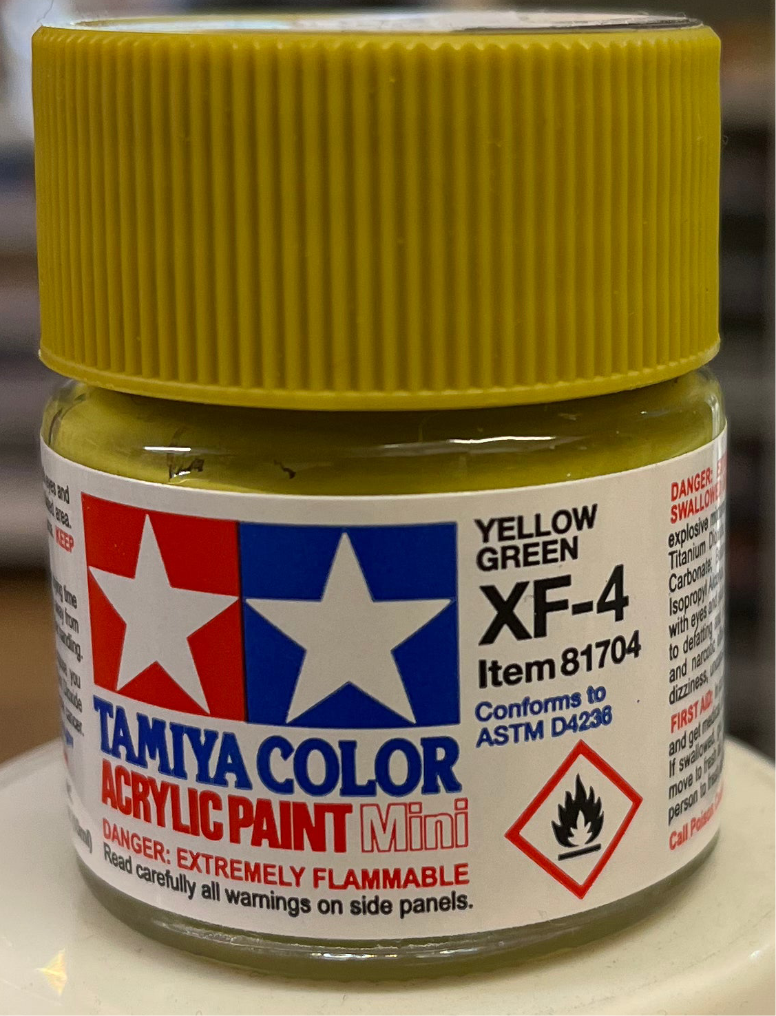 Tamiya XF4 Yellow Green