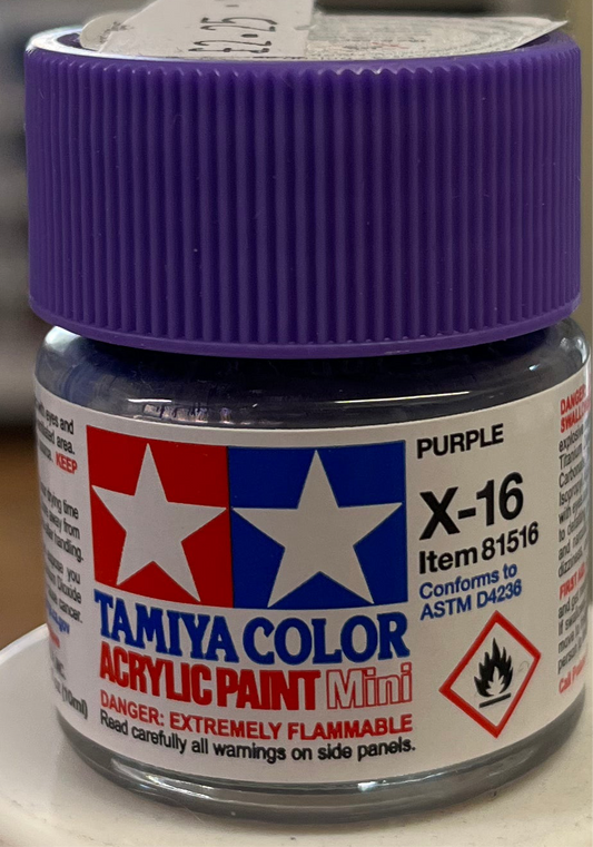 Tamiya X16 Purple