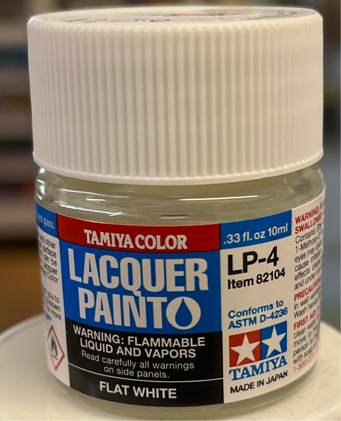 Tamiya LP4 Flat White