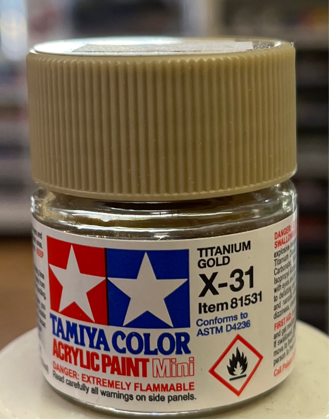 Tamiya X31 Titanium Gold