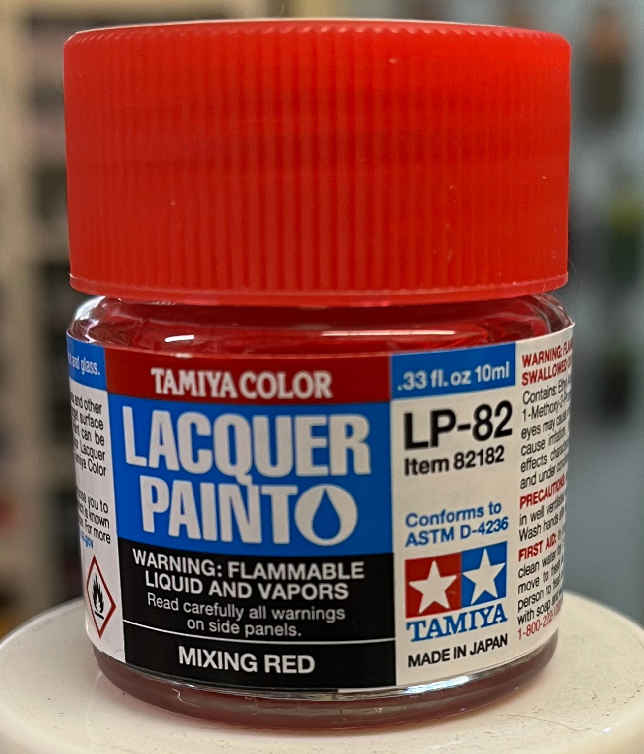 Tamiya LP82 Mixing Red