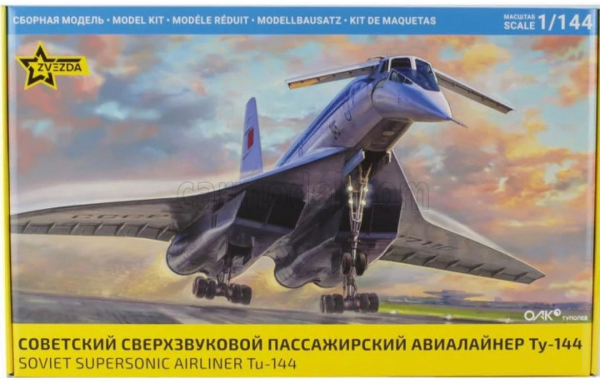 Zvezda 7045 Soviet Supersonic Airline Tu-144