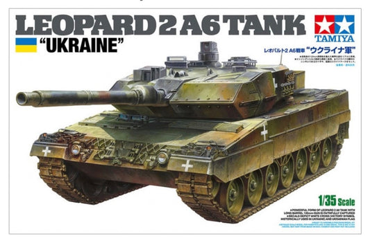 Tamiya 25207 Leopard 2A6 Tank “Ukraine”