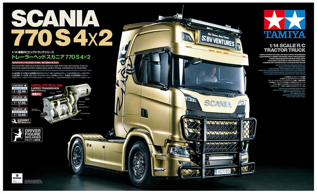 Tamiya 56379 Scania 770S 4x2