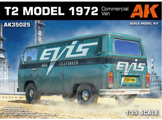 AK Interactive AK35025 T2 Model 1972 Commercial Van