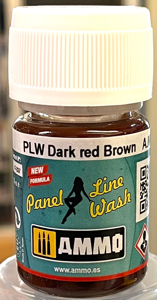 MiG AMMO Dark Red Brown Panel Line Wash
