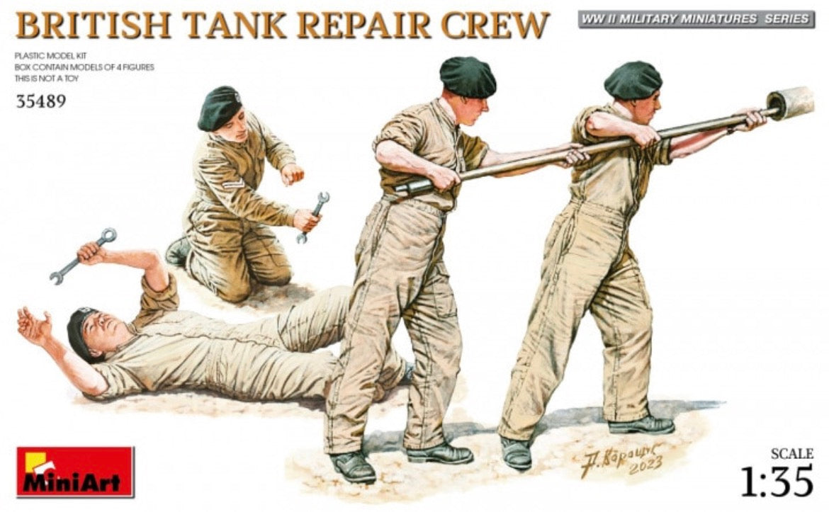 Miniart 35489 British Tank Repair Crew