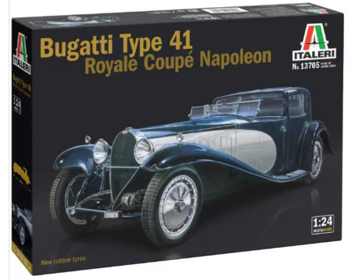 Italeri No.13705 Bugatti Type 41 Royale Coupé Napoleon