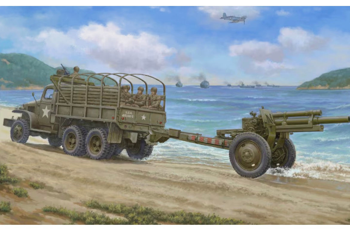 ILoveKit 63567 USA CCKW-352 with M2A1 105mm Howitzer