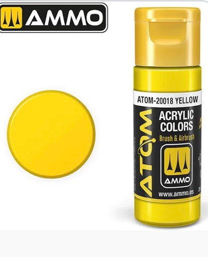 Atom 20018 Paint Yellow