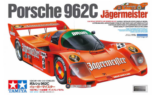 Tamiya 24372 Porsche 962C Jägermeister