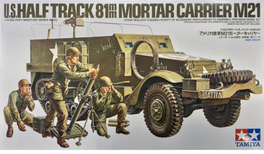 Tamiya 35083 U.S. Half Track 81mm Mortar Carrier M21