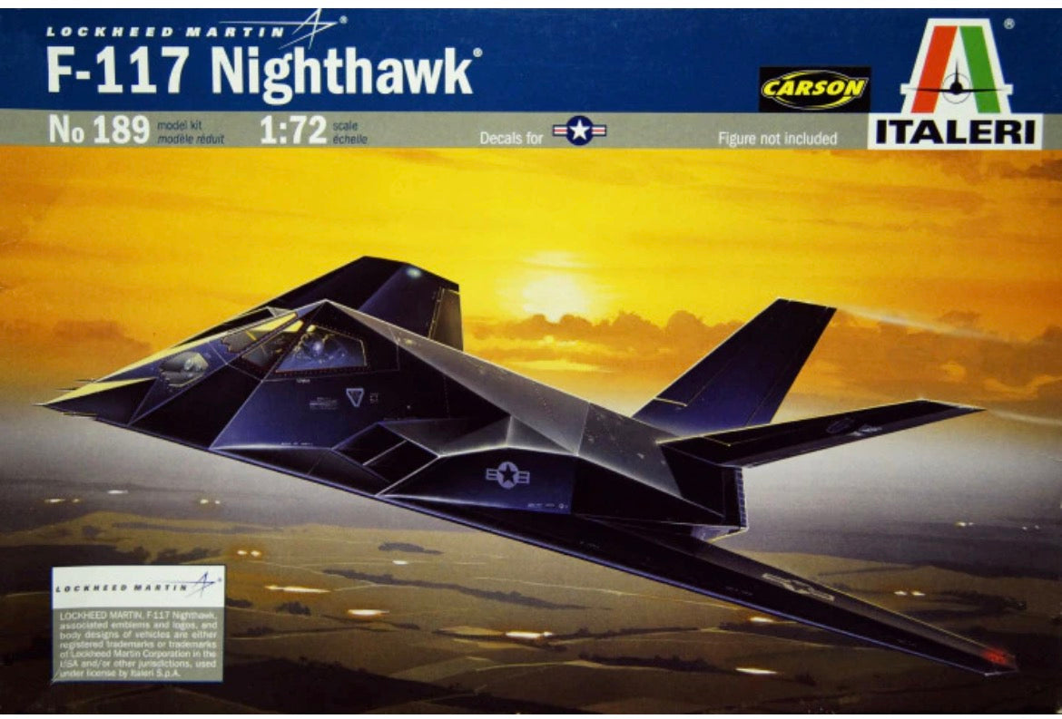 Italeri 189 F-117 Nighthawk