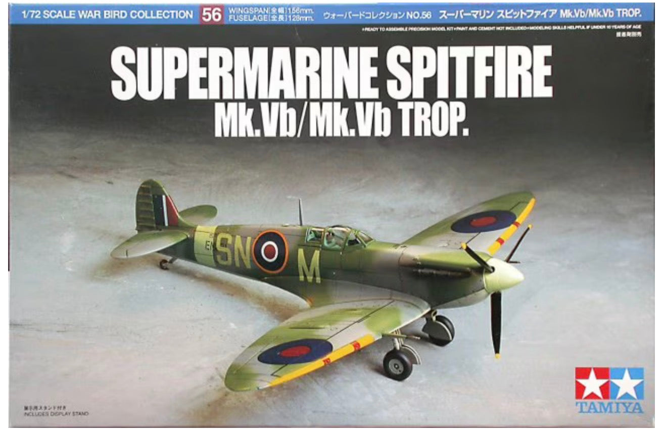 Tamiya 60756 Supermarine Spitfire Mk.Vb/Mk.Vb Trop.