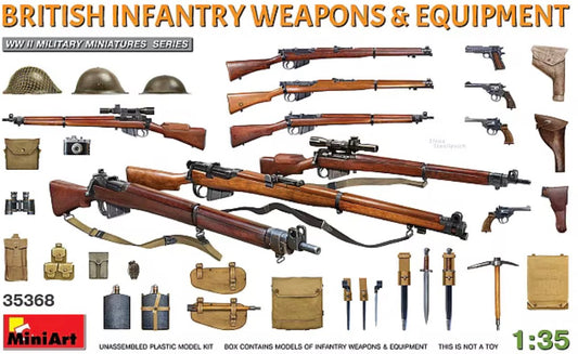 *Pre-Owned* Miniart 35368 British Infantry Weapons & Equipment