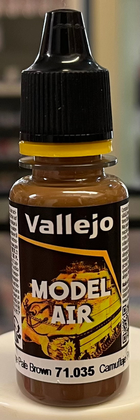 Vallejo Model Air 71.035 Camouflage Pale Brown