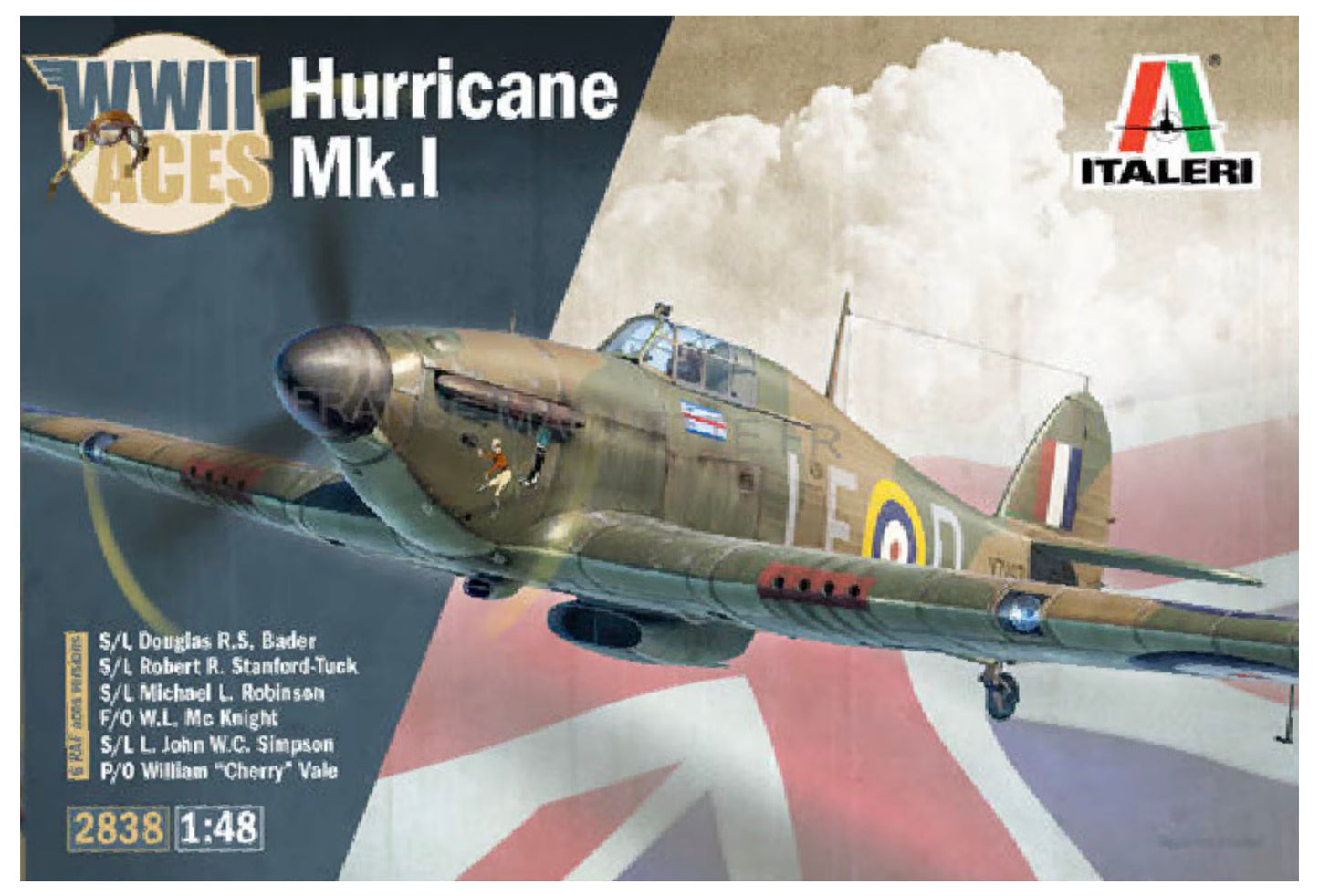 Italeri No.2838 Hurricane Mk.I