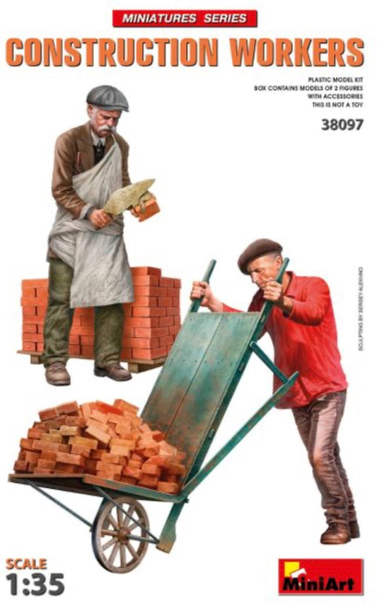 Miniart 38097 Construction Workers