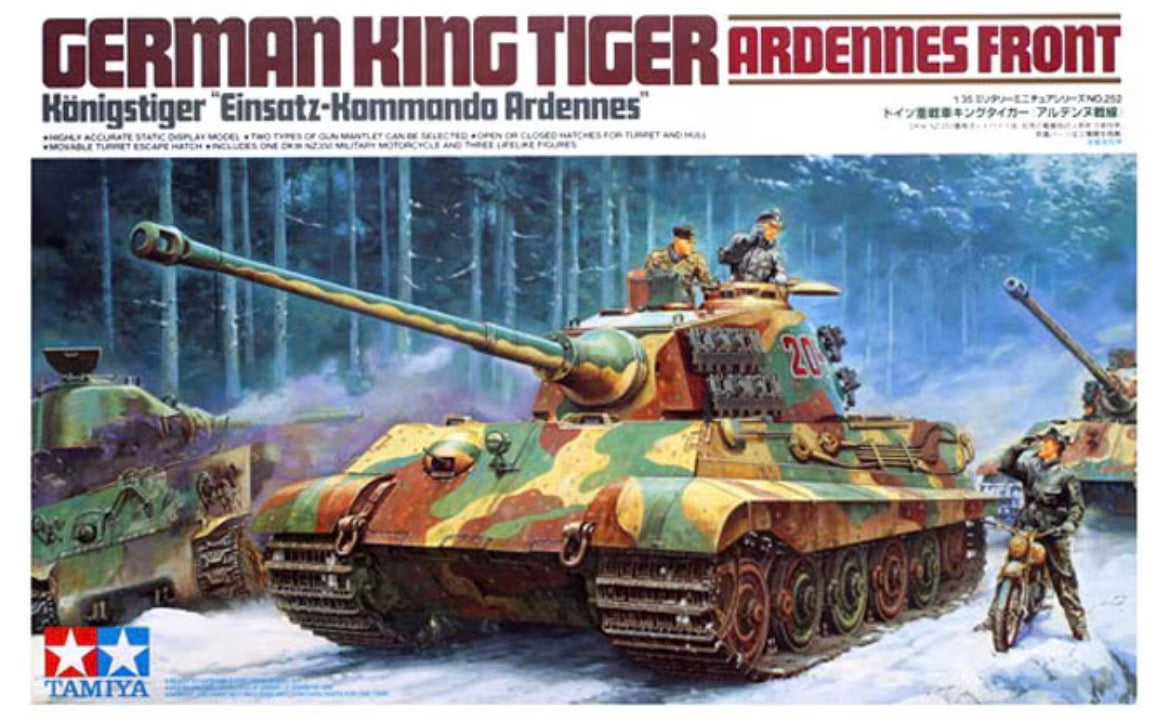 Tamiya 35252 German King Tiger - Ardennes Front