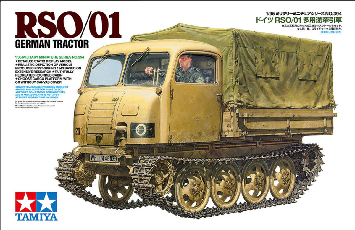 Tamiya 35394 RSO/01 German Tractor