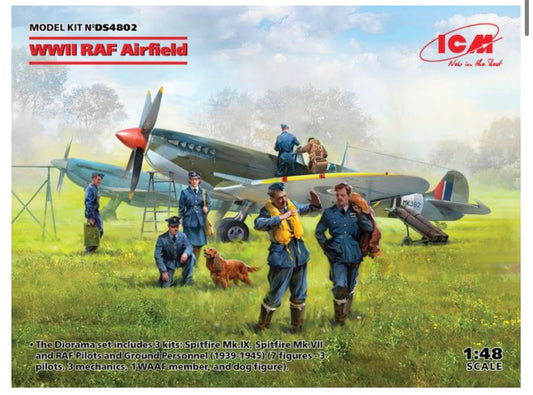 ICM DS4802 WWII RAF Airfield