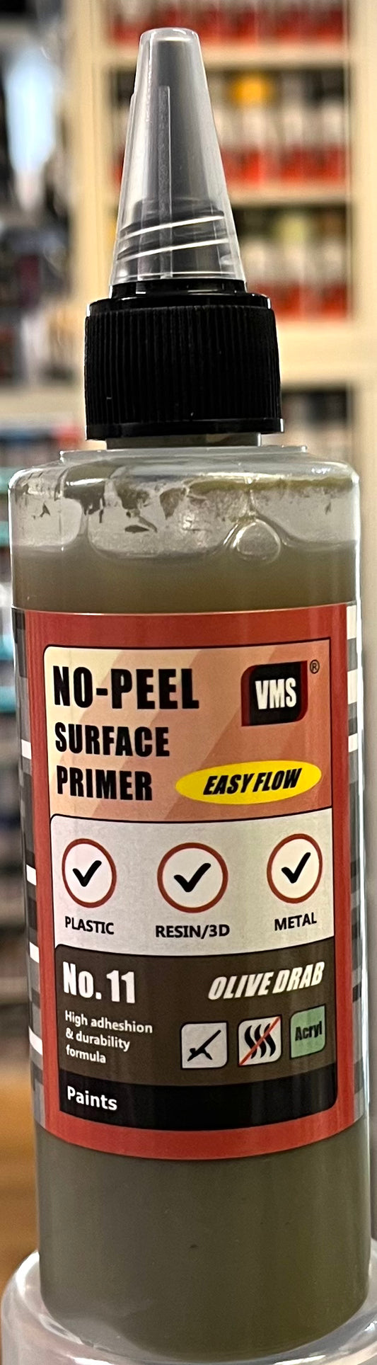 VMS No-Peel Surface Primer No.11 Olive Drab