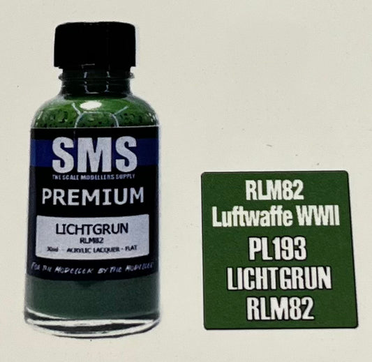 SMS PL193 Lichtgrun RLM82